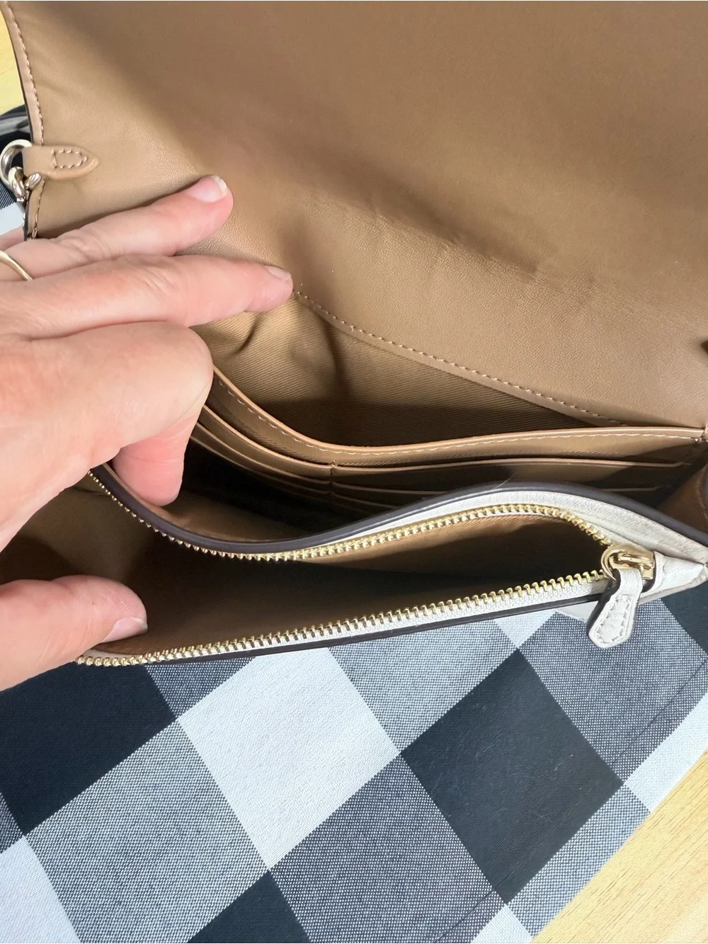 Coach Anna Foldover Clutch Crossbody Bag